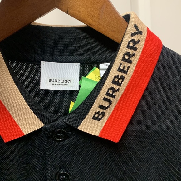 🍾 Used & Dry cleaned Men’s Burberry Polo - Picture 2 of 10